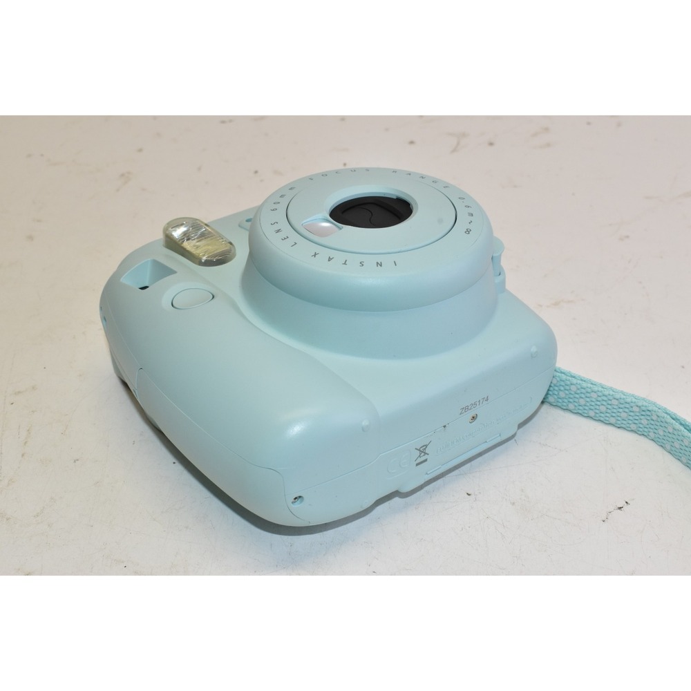 Fujifilm Instax Mini 9 Instant Camera Ice Blue Wrist Strap With Travel Case - Picture 7 of 8